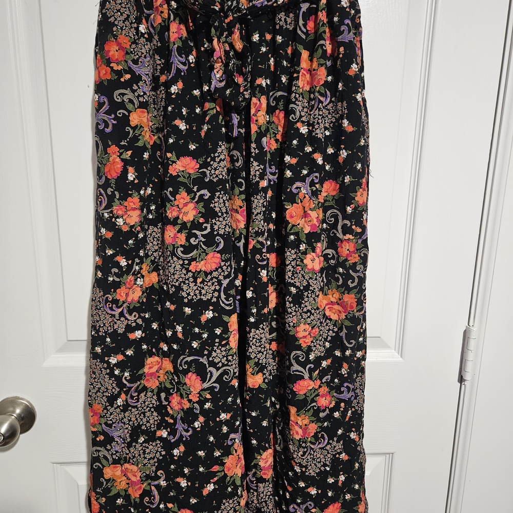 Angie Multicolor Floral Wide Leg Pants